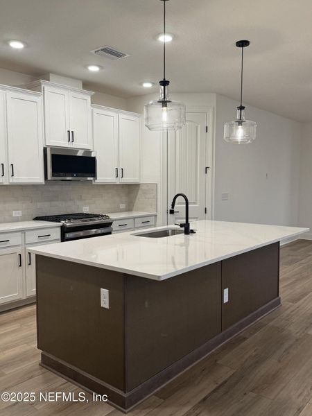 Furnished interior view inside a new home in Brookside at Shearwater, St. Augustine (Image 5). Furnished interior view inside a new home in Brookside at Shearwater, St. Augustine (Image 5).