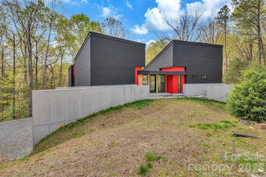Exterior details and patio area of a home in , Clover (Image 34).