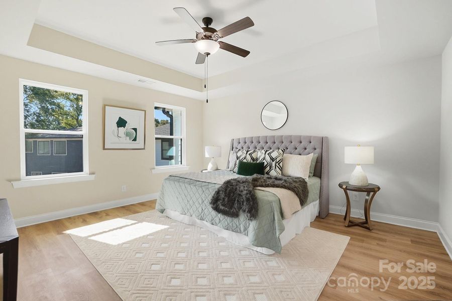 Furnished interior view inside a new home in , Charlotte (Image 15).