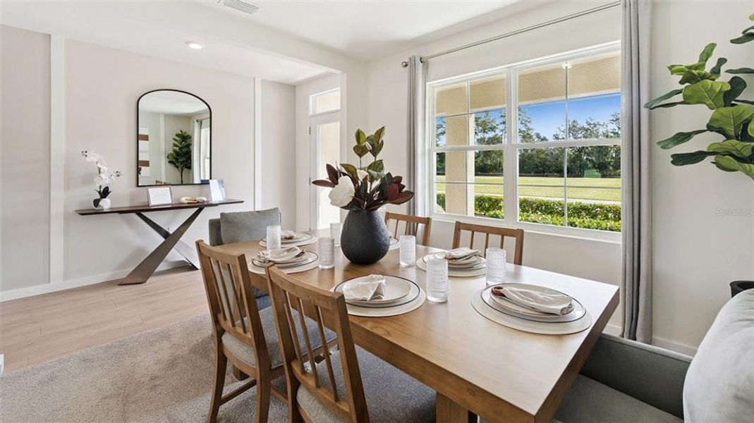 Furnished interior view inside a new home in , St. Cloud (Image 12).