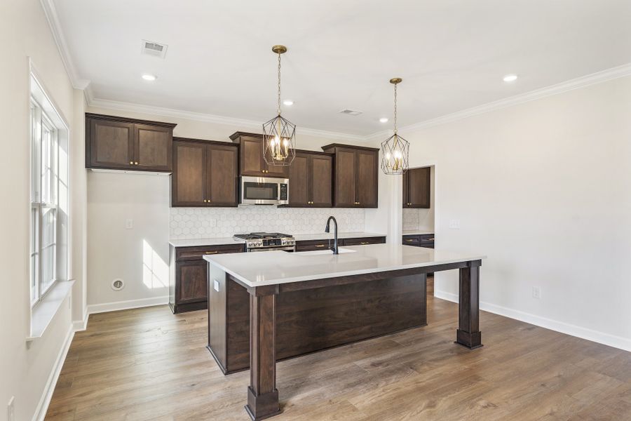 Furnished interior view inside a new home in Parris Meadows, Chesnee (Image 11).