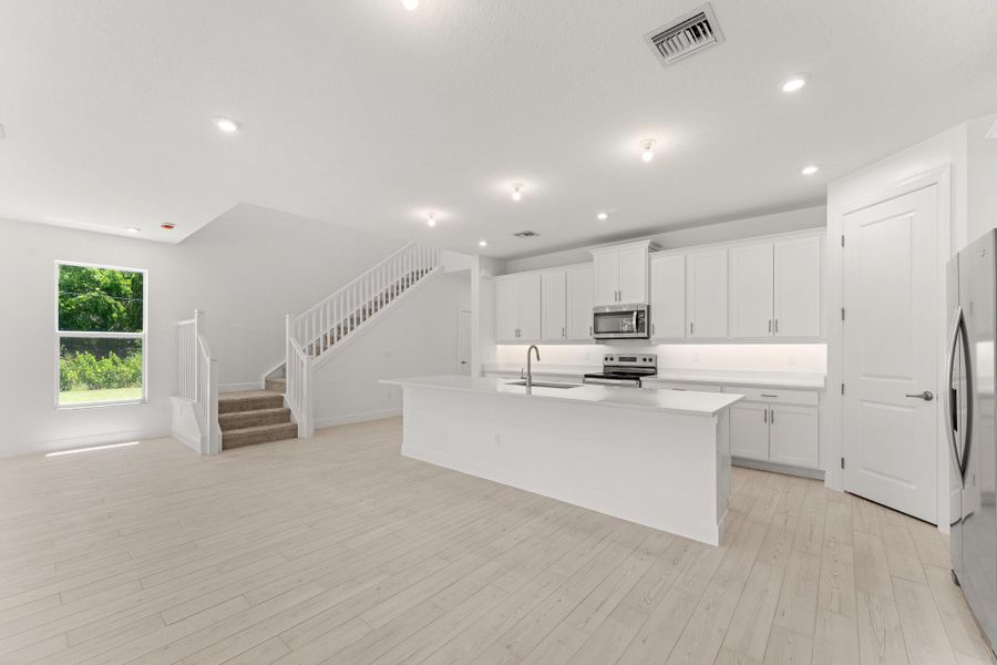 Furnished interior view inside a new home in Avila, Jensen Beach (Image 9).