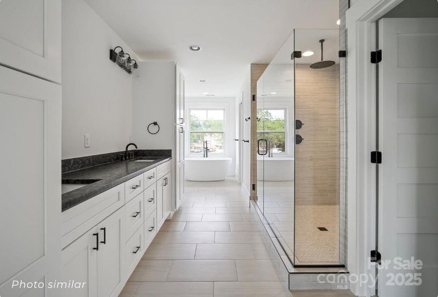 Furnished interior view inside a new home in , Mills River (Image 12). Furnished interior view inside a new home in , Mills River (Image 12).