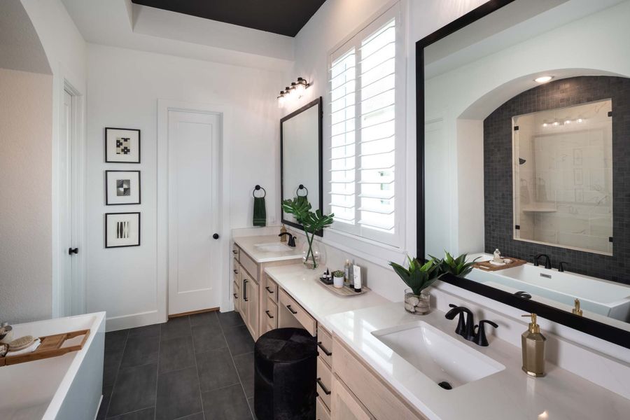 Representative Primary Bathroom - some options shown