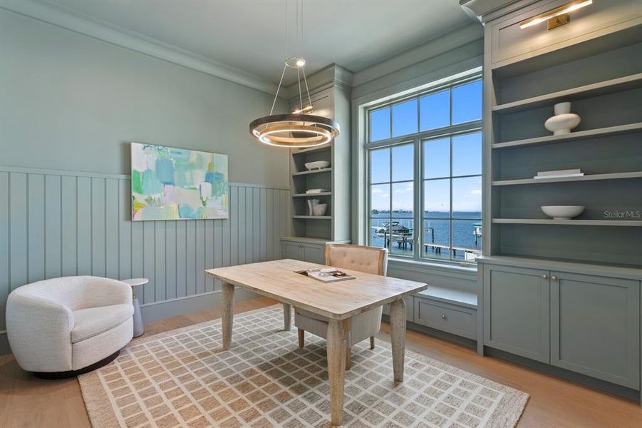 Furnished interior view inside a new home in , Tampa (Image 36).