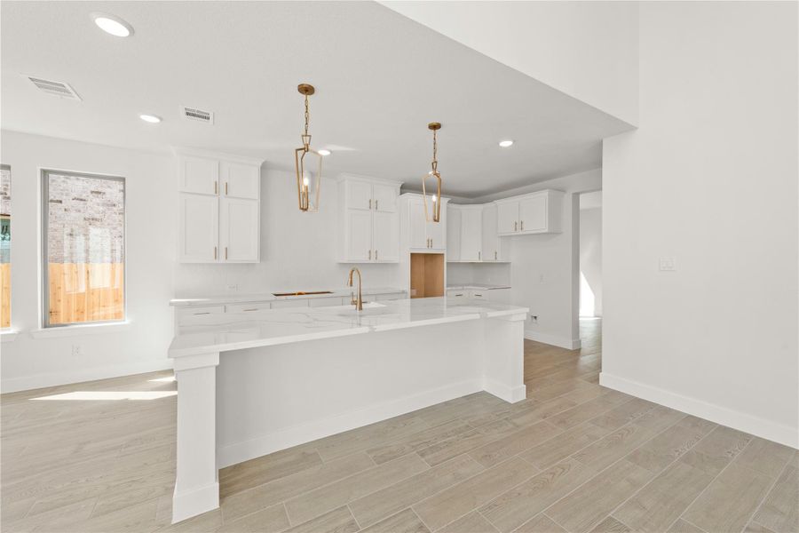 Furnished interior view inside a new home in ARTAVIA®, Conroe (Image 9).