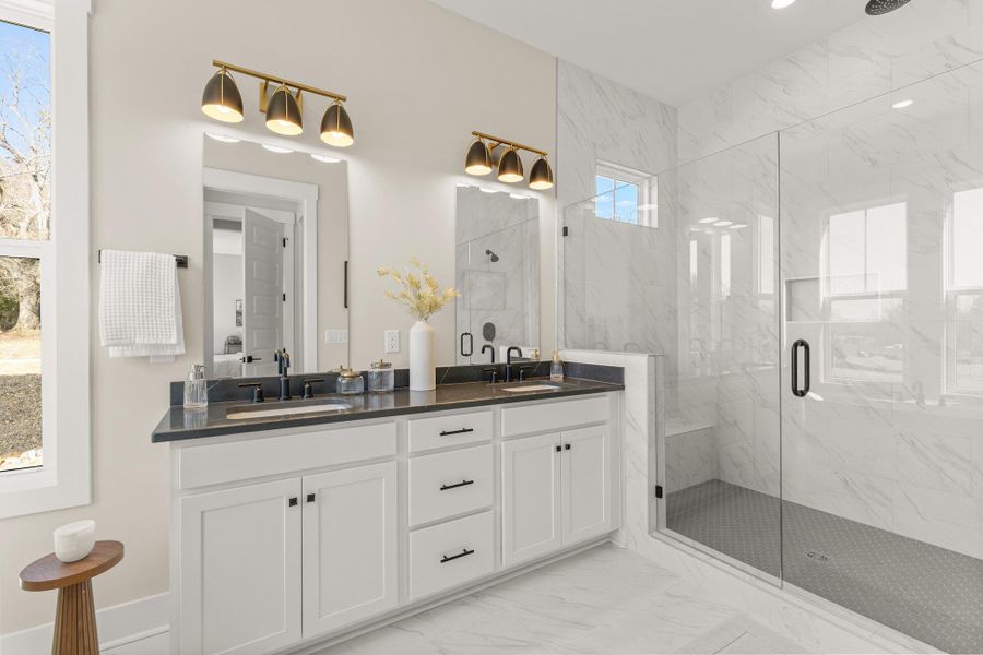 Furnished interior view inside a new home in Yellow House Landing, Charleston (Image 9). Furnished interior view inside a new home in Yellow House Landing, Charleston (Image 9).