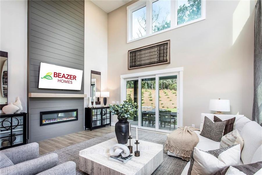 Furnished interior view inside a new home in Acacia, Cumming (Image 9).