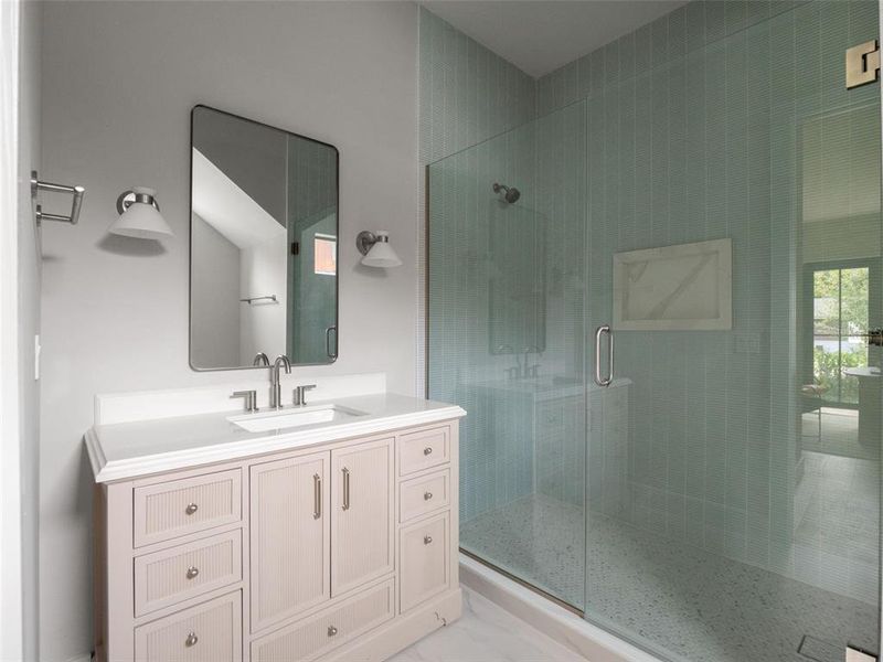 Furnished interior view inside a new home in , Orlando (Image 32).