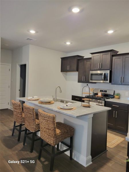 Furnished interior view inside a new home in , Conroe (Image 5). Furnished interior view inside a new home in , Conroe (Image 5).