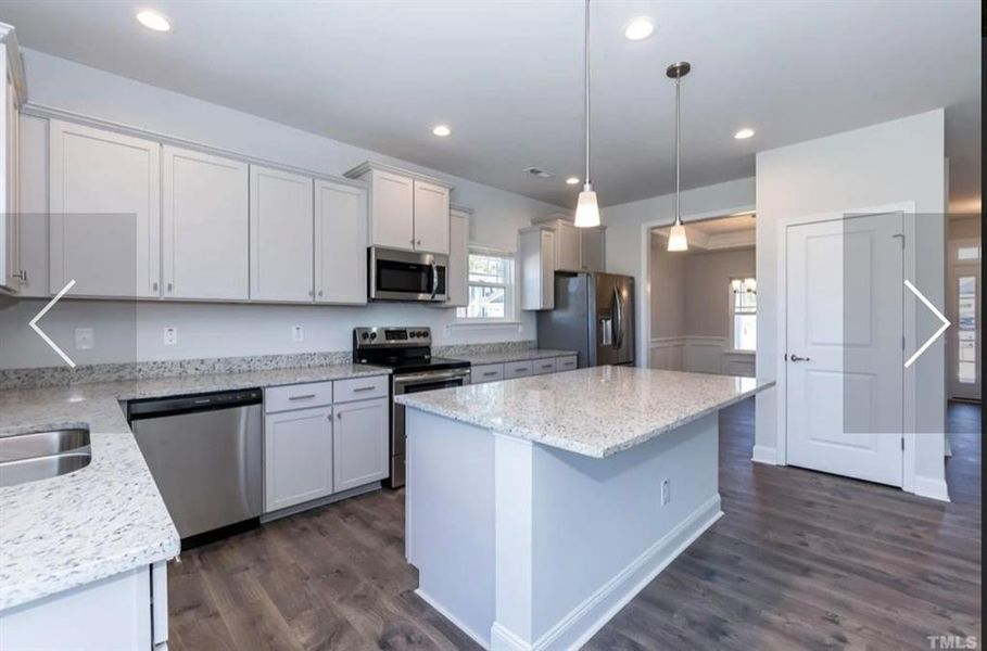 Furnished interior view inside a new home in Thunder Ridge, Dawsonville (Image 4).