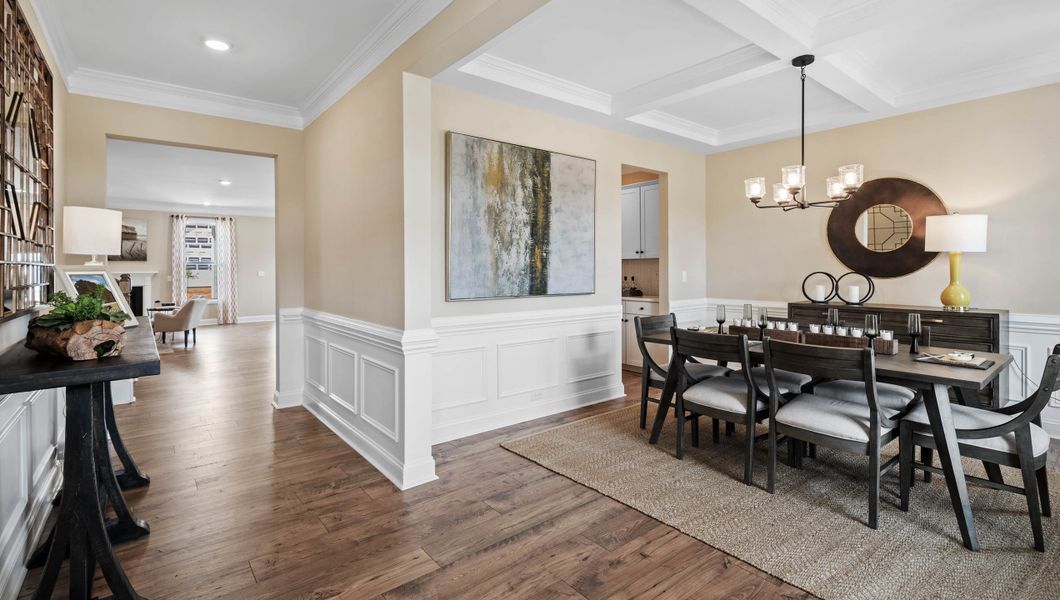 Furnished interior view inside a new home in Williams Ridge, Woodruff (Image 5).