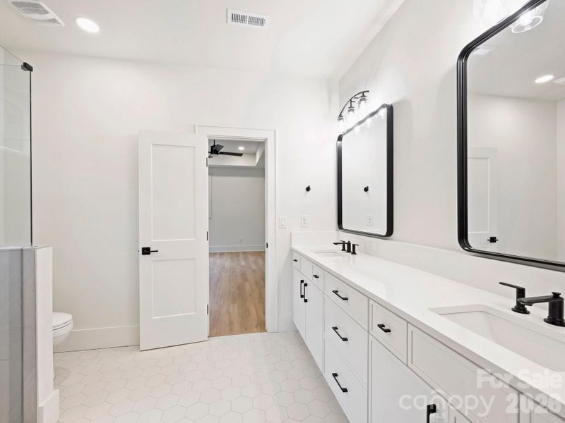 Furnished interior view inside a new home in , Charlotte (Image 11).