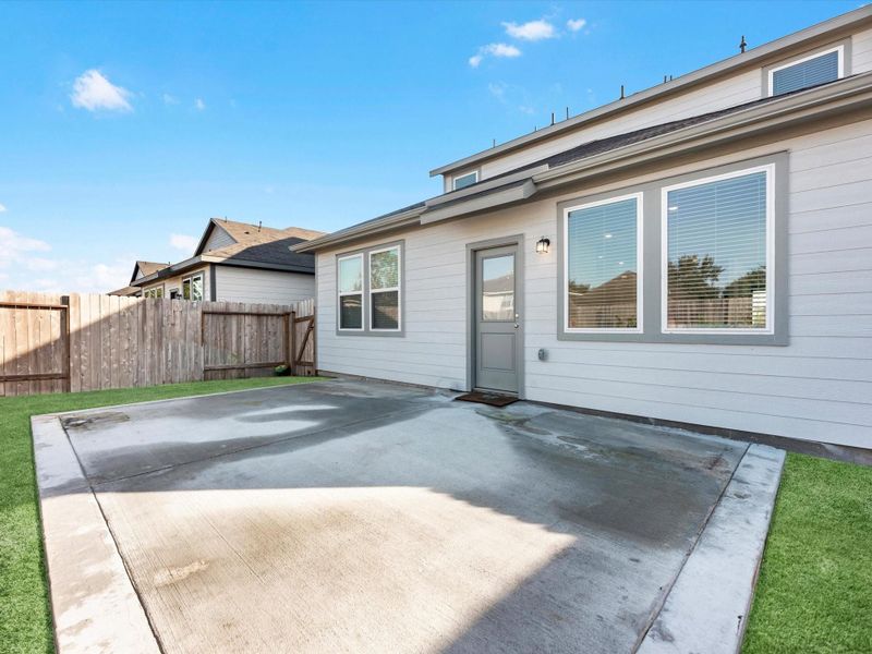 Plenty of space to design the perfect backyard entertainment area Plenty of space to design the perfect backyard entertainment area