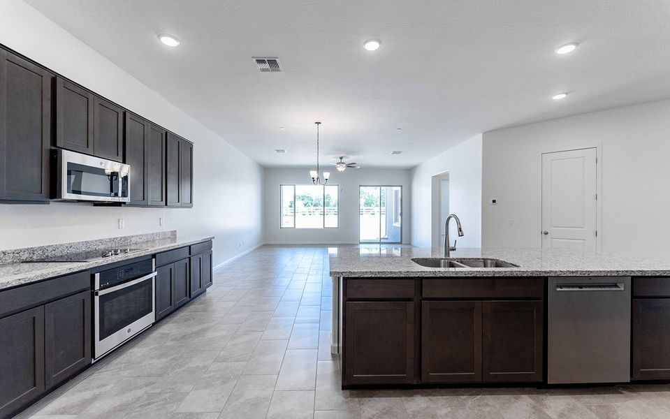 Furnished interior view inside a new home in Heritage Pointe, Chino Valley (Image 4).