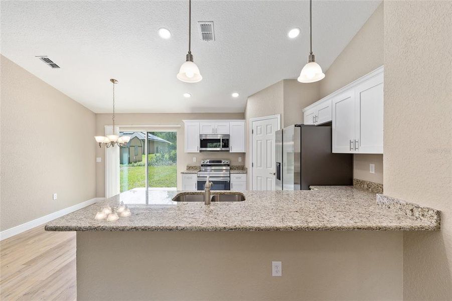 Furnished interior view inside a new home in , Citrus Springs (Image 9).