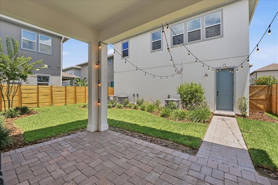Exterior details and patio area of a home in , Orlando (Image 4). Exterior details and patio area of a home in , Orlando (Image 4).