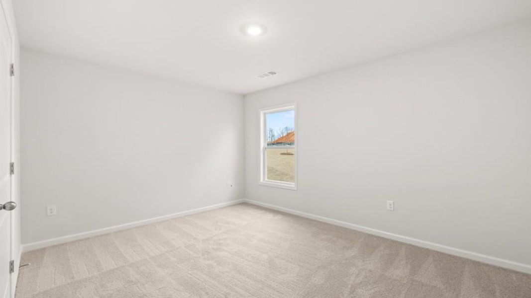 Spacious, unfurnished interior of a new home in Hamptons at Riverwood East, Dallas (Image 24).