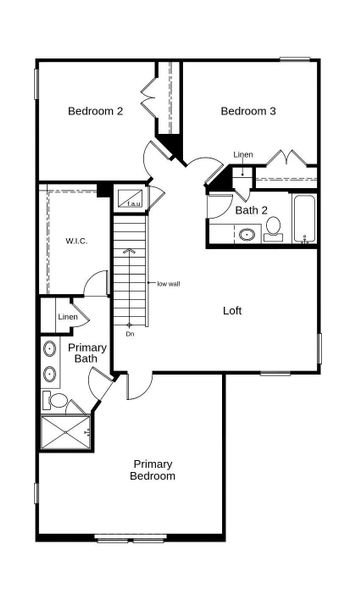 2D floor plan layout of this home in Creekside at Estancia, Austin, TX (Image 4). 2D floor plan layout of this home in Creekside at Estancia, Austin, TX (Image 4).