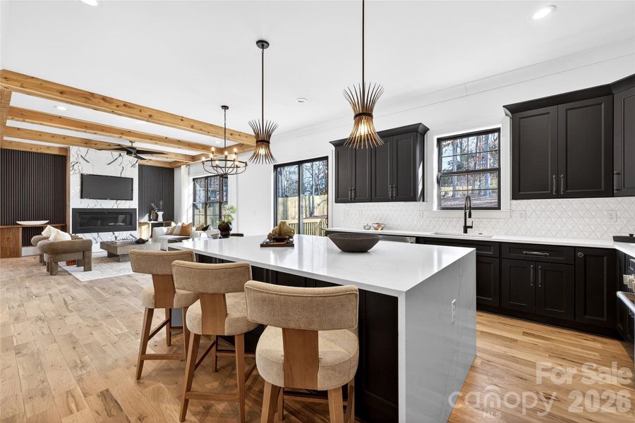 Furnished interior view inside a new home in , Charlotte (Image 13).