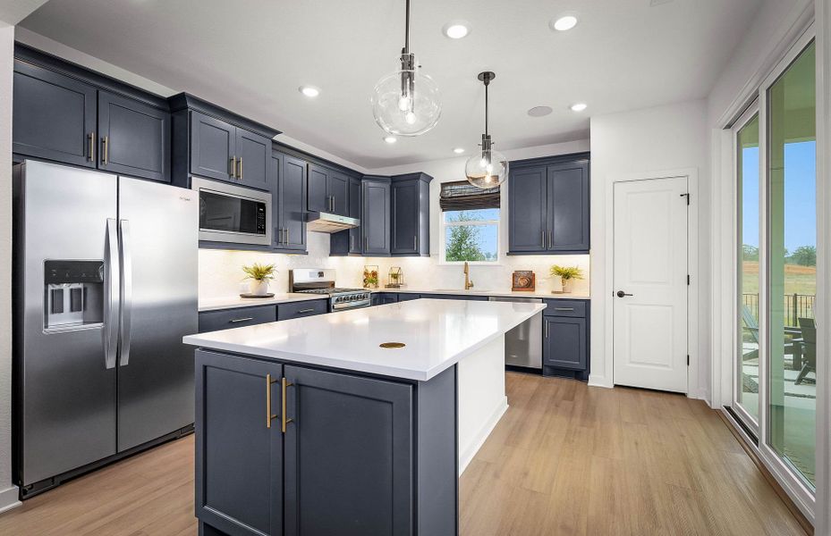 Representative furnished interior of a home built from the Compass by Del Webb in Sun City Texas, Georgetown (Image 8).