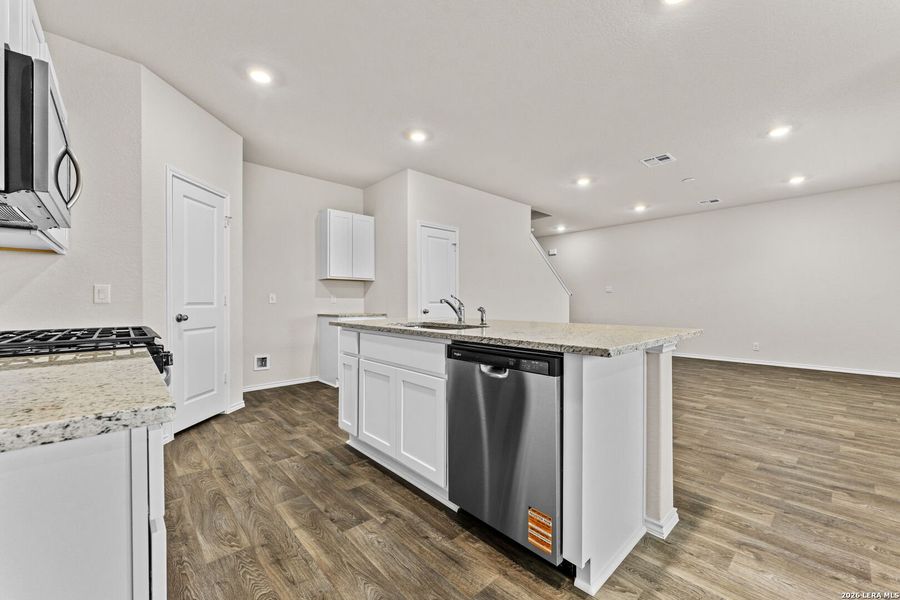 Furnished interior view inside a new home in Redbird Ranch, San Antonio (Image 4).