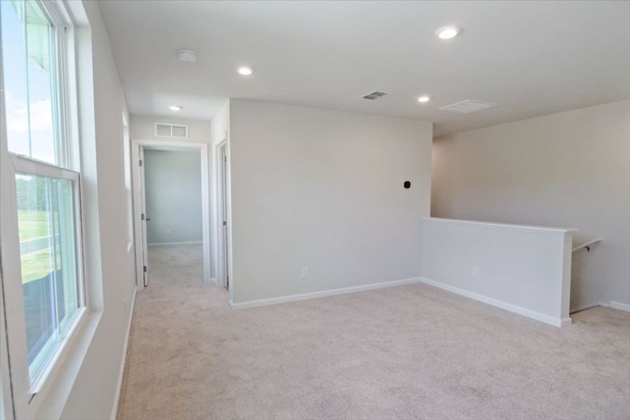 Spacious, unfurnished interior of a new home in Everly 2-Story, Spartanburg (Image 11).