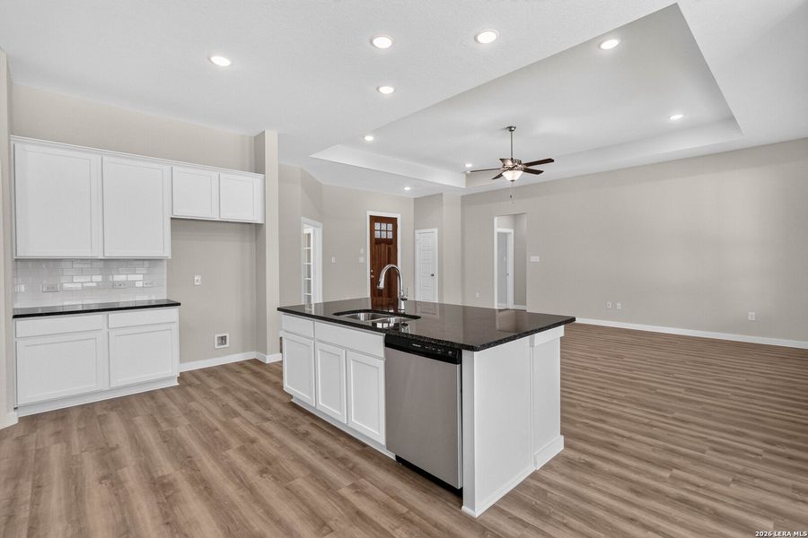 Furnished interior view inside a new home in Jordan's Ranch, San Antonio (Image 5).