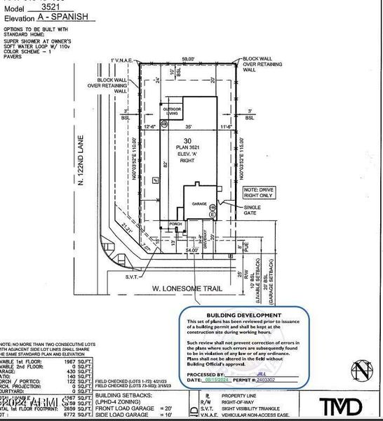 Plot Plan