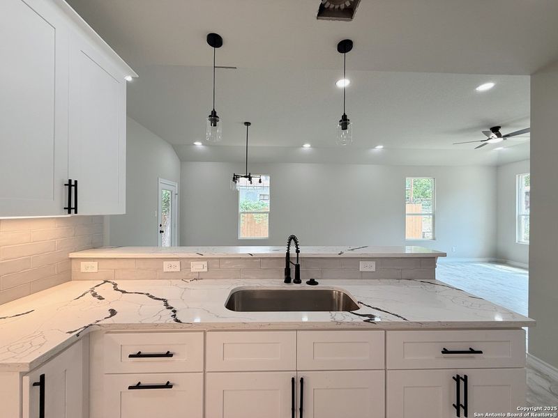 Furnished interior view inside a new home in , San Antonio (Image 9). Furnished interior view inside a new home in , San Antonio (Image 9).