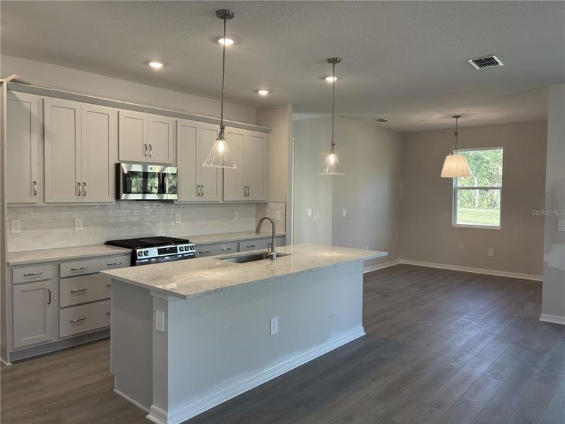 Furnished interior view inside a new home in Oakfield Trails, Parrish (Image 4). Furnished interior view inside a new home in Oakfield Trails, Parrish (Image 4).