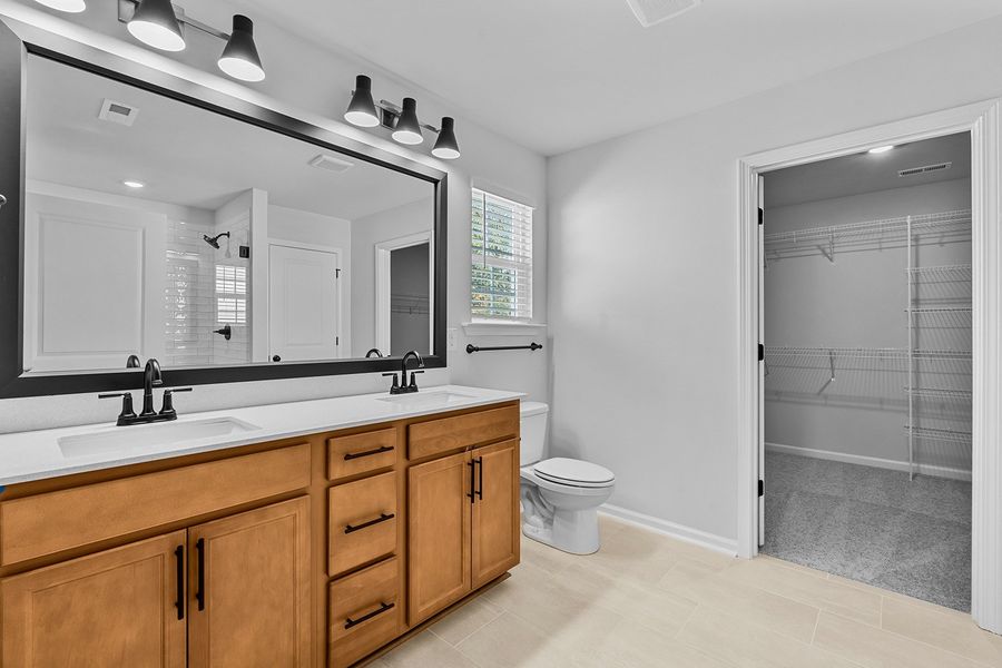 Furnished interior view inside a new home in Watkins Landing, Kernersville (Image 19).