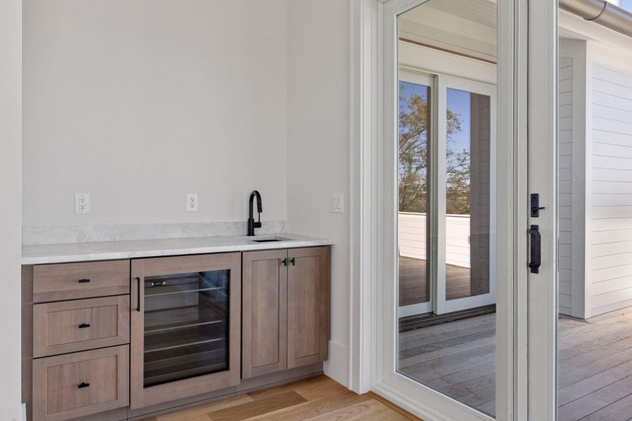 Furnished interior view inside a new home in , Charleston (Image 10).