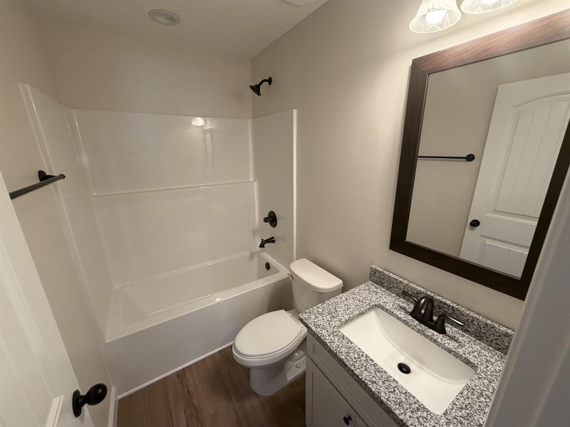 Furnished interior view inside a new home in Stones Throw, Inman (Image 8).