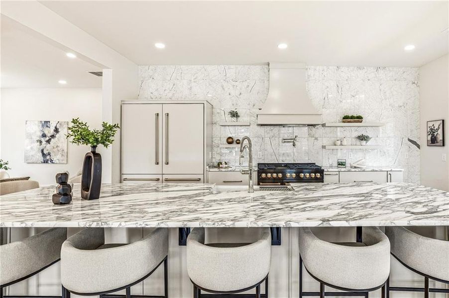 Furnished interior view inside a new home in , Atlanta (Image 8).