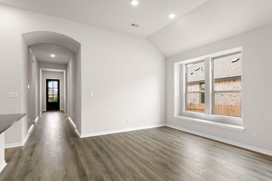 Casual Dining off of Kitchen