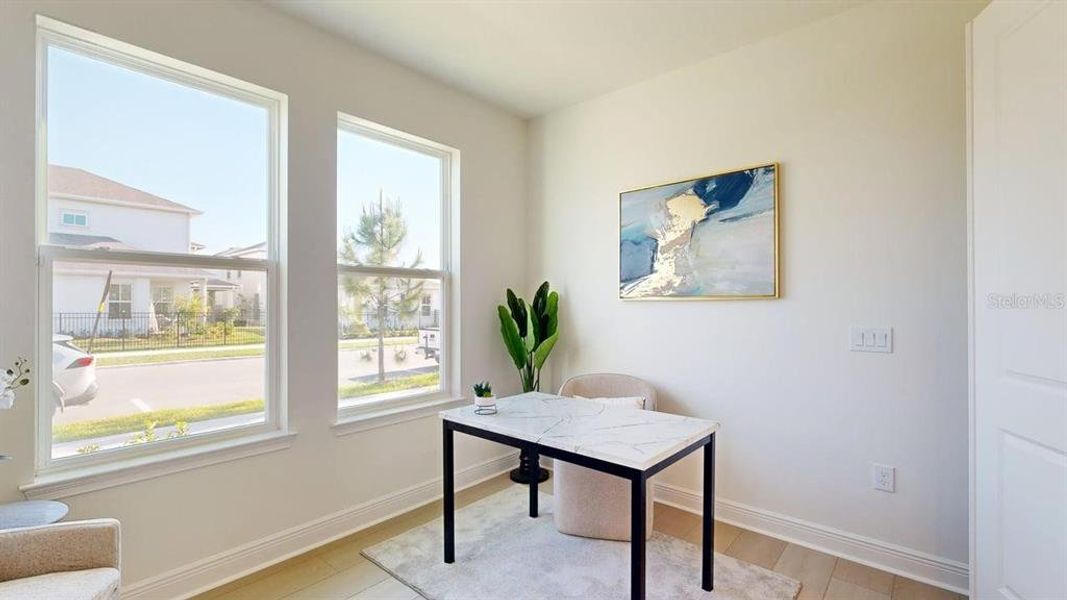 Furnished interior view inside a new home in , Orlando (Image 10).