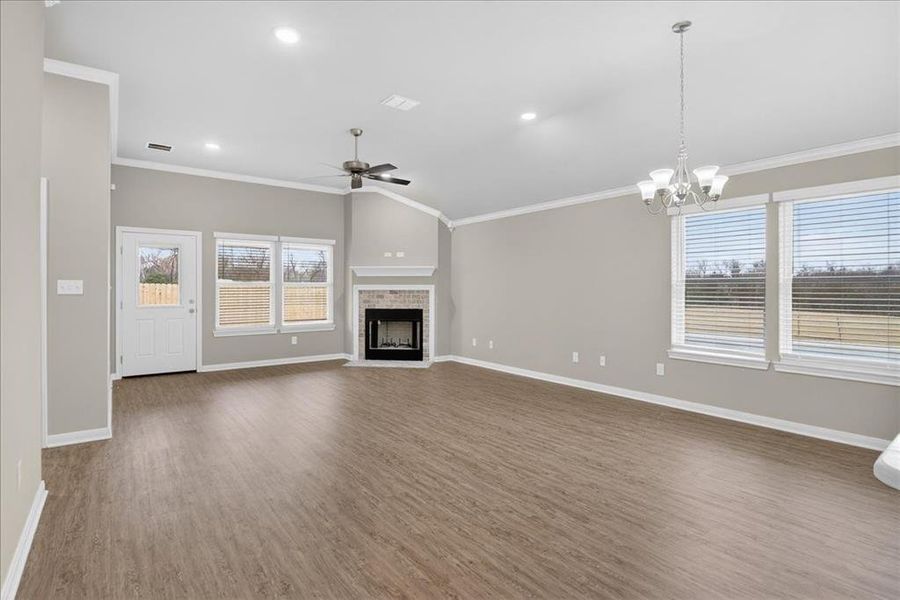 Spacious, unfurnished interior of a new home in , Waco (Image 16).