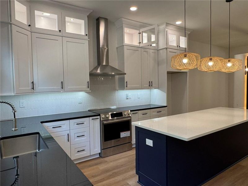 Furnished interior view inside a new home in , Stockbridge (Image 9).