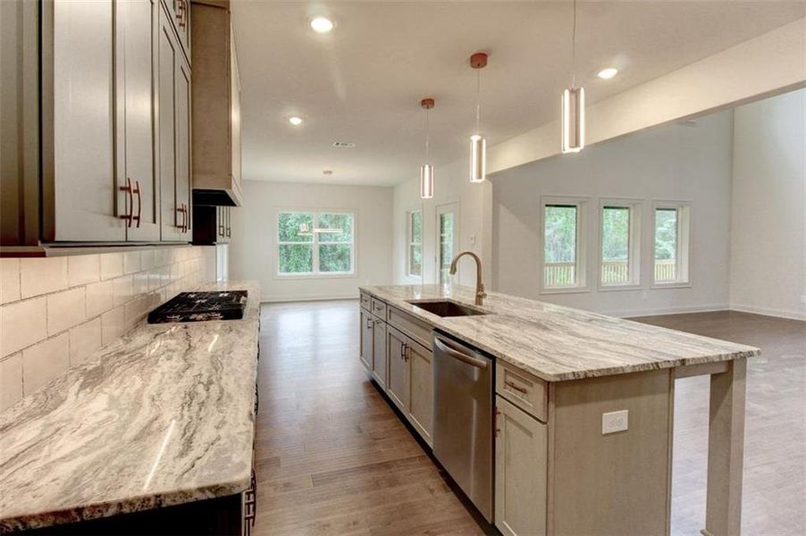 Furnished interior view inside a new home in , Conyers (Image 3).