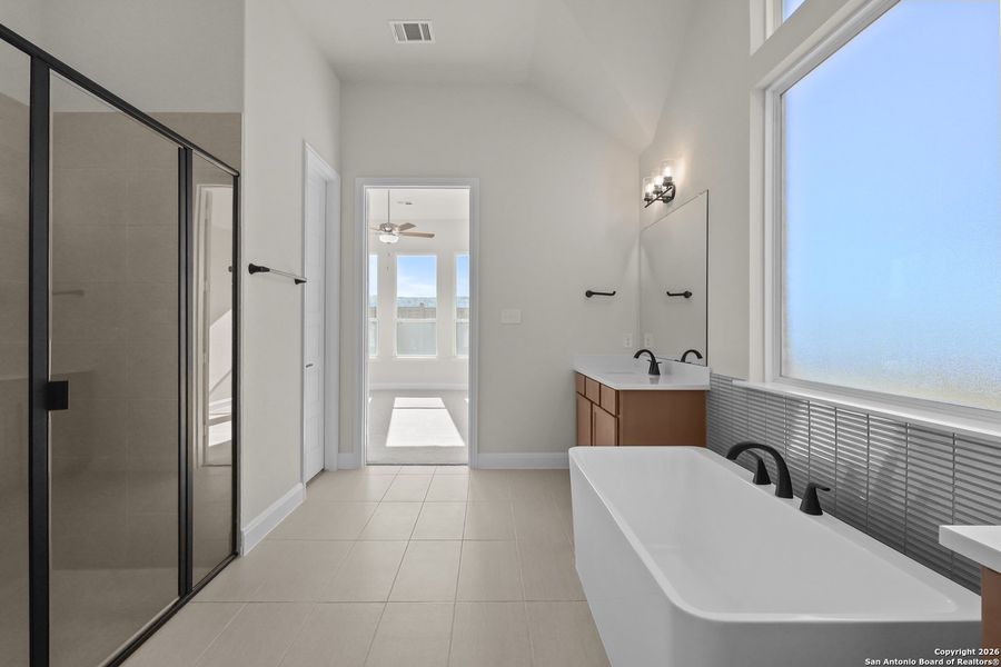 Furnished interior view inside a new home in Mayfair 50', New Braunfels (Image 11).