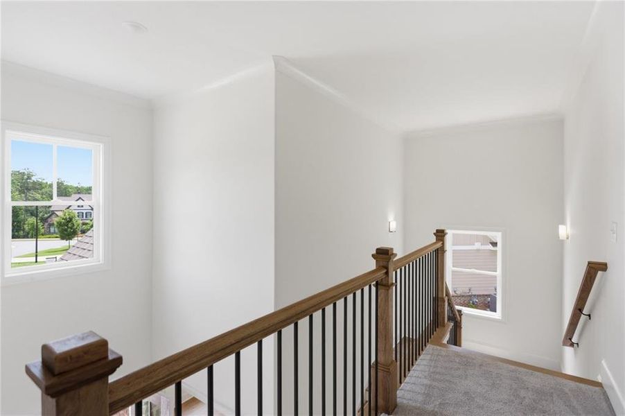 Spacious, unfurnished interior of a new home in , Marietta (Image 35). Spacious, unfurnished interior of a new home in , Marietta (Image 35).