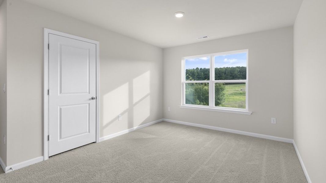 Spacious, unfurnished interior of a new home in Galvins Ridge, Sanford (Image 19). Spacious, unfurnished interior of a new home in Galvins Ridge, Sanford (Image 19).