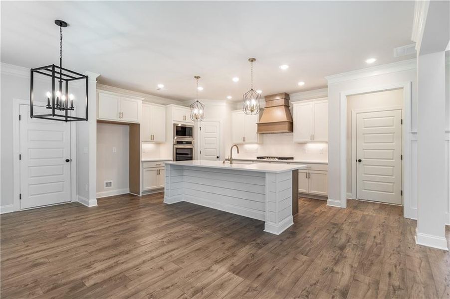 Furnished interior view inside a new home in Red Oak Ridge, Loganville (Image 3).
