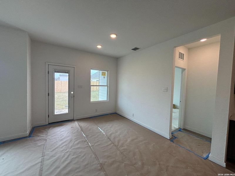 In-progress construction of a new home in The Heights at Saddlebrook Ranch 60's, Schertz, TX (Image 18). In-progress construction of a new home in The Heights at Saddlebrook Ranch 60's, Schertz, TX (Image 18).