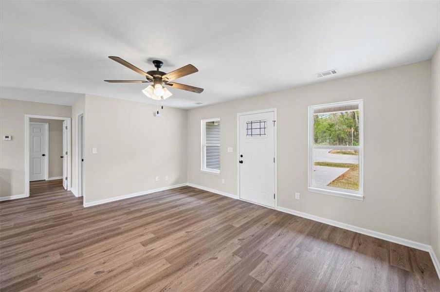 Spacious, unfurnished interior of a new home in , Rome (Image 13). Spacious, unfurnished interior of a new home in , Rome (Image 13).