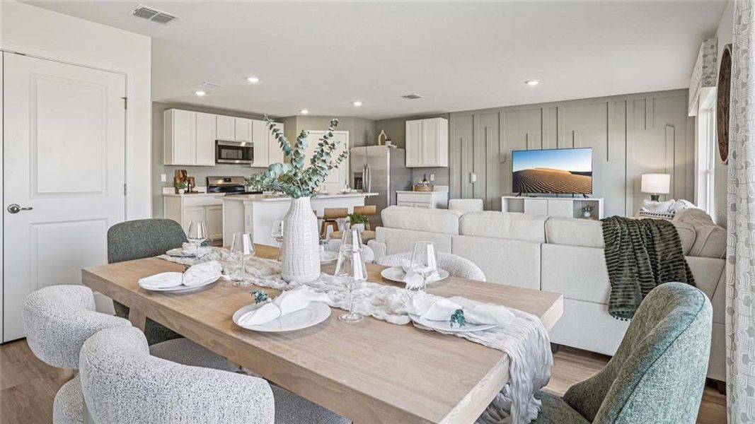 Furnished interior view inside a new home in McGinley Landing, Ocala (Image 7).