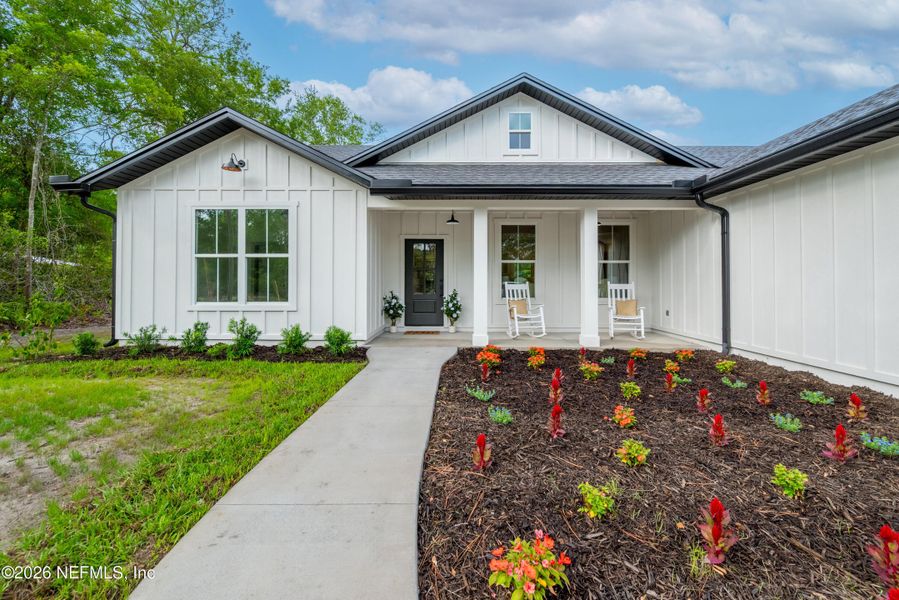 Front exterior of a new home in , Starke, FL, highlighting curb appeal (Image 25).