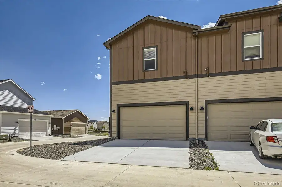Exterior details and patio area of a home in , Fort Collins (Image 1).
