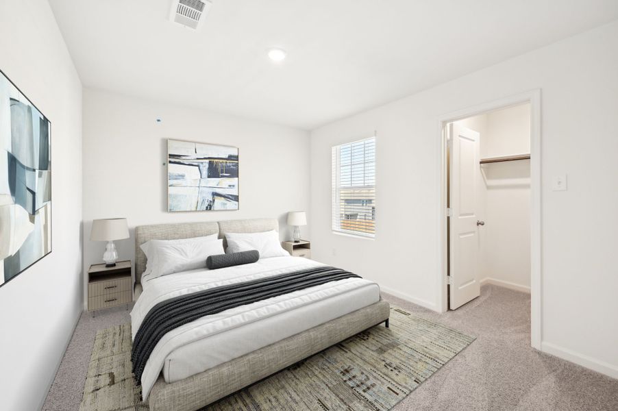 Representative furnished interior of a home built from the Discovery by Starlight Homes in Royal Pines, Porter (Image 8).
